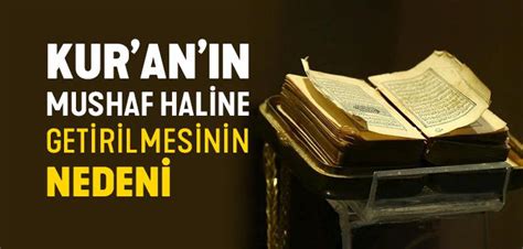 kuranin kitap haline gelmesi hangi halife